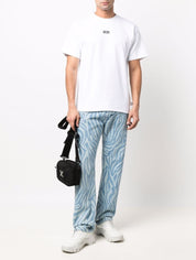 Gcds T-Shirt CC94M130103 - SanShopLuxury - 2022, Abbigliamento, Autunno/Inverno, Bianco, Carry Over, Continuativo, Gcds, Idoneo, L, Nero, New, Primavera/Estate, T-Shirt, Uomo, XL, XXL, XXXL