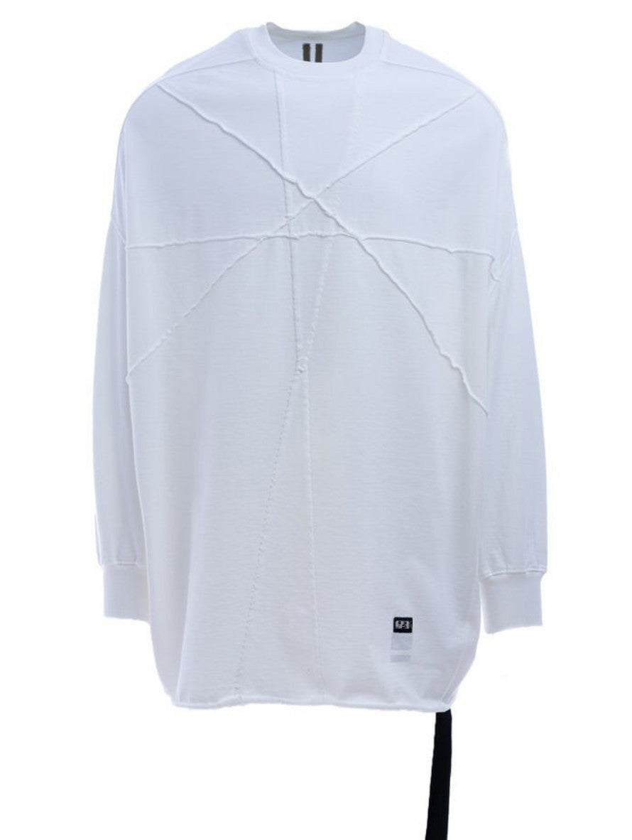 Felpa Rick Owens Drkshdw DS21S2516/RIGEM411 - SanShopLuxury - -50%, 2021, Abbigliamento, Autunno/Inverno, Bianco, Continuativo, Felpa, Girocollo, Outlet, Primavera/Estate, Rick Owens Drkshdw, SS21, Ultimo, Unica, Uomo