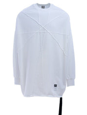 Felpa Rick Owens Drkshdw DS21S2516/RIGEM411 - SanShopLuxury - -50%, 2021, Abbigliamento, Autunno/Inverno, Bianco, Continuativo, Felpa, Girocollo, Outlet, Primavera/Estate, Rick Owens Drkshdw, SS21, Ultimo, Unica, Uomo