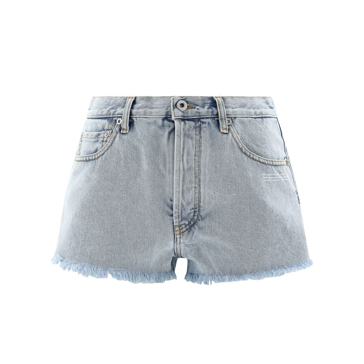 Off-White Short OWYC002S20DEN001/4500 - SanShopLuxury - -50%, 2020, 38, 39, 40, Abbigliamento, Blu, Donna, Off-White, Outlet, Primavera/Estate, Short, SS20