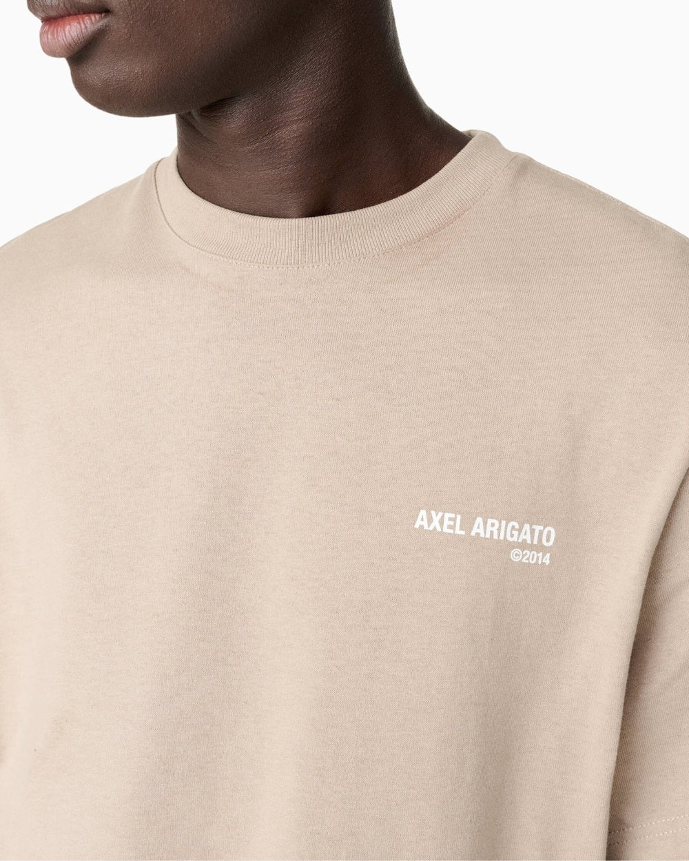 Axel Arigato T-Shirt A2215004/MIDGREY - SanShopLuxury - 2025, Abbigliamento, Autunno/Inverno, Axel Arigato, Beige, Carry Over, Continuativo, Idoneo, L, M, New, Primavera/Estate, S, T-Shirt, Uomo, XL