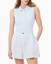 Lacoste T-Shirt Polo PF5445/T01 - SanShopLuxury - 2025, 34, 36, 38, 40, 42, Abbigliamento, Azzurro, Donna, Lacoste, New, Primavera/Estate, SS25, Stellato, T-Shirt Polo