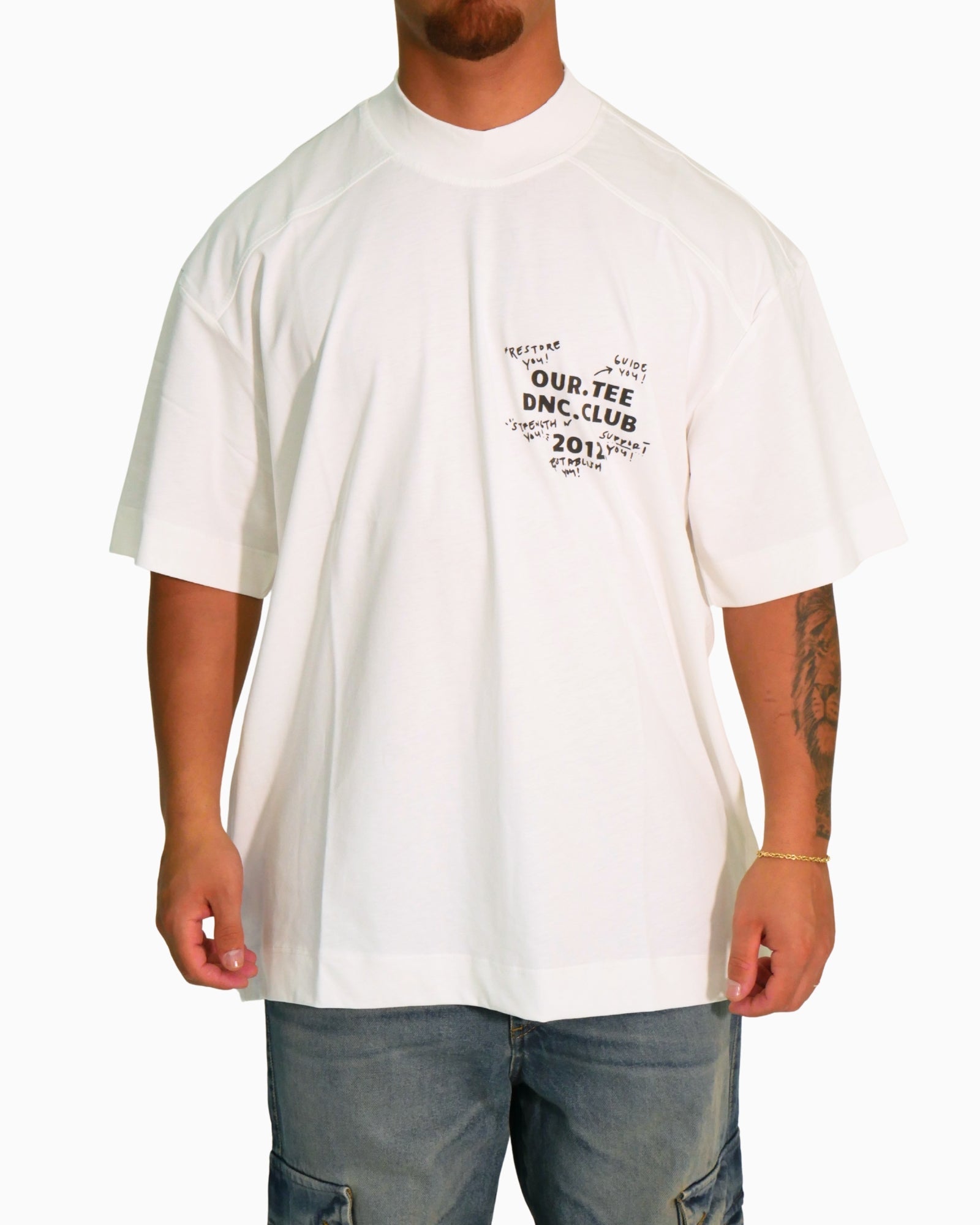 Donotconform T-Shirt TEE6027-B - SanShopLuxury - 2025, Abbigliamento, Autunno/Inverno, Bianco, Donotconform, FW25, Idoneo, L, M, New, S, T-Shirt, Uomo, XL