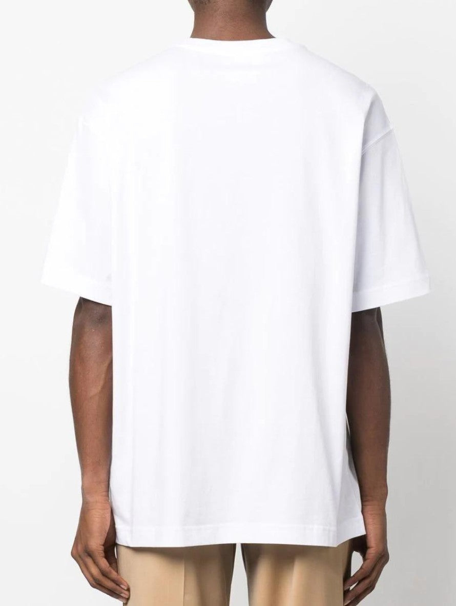 Versace Jeans Couture T-Shirt 74GAHE01 CJ00E - SanShopLuxury - 2023, Abbigliamento, Autunno/Inverno, Bianco, Continuativo, Idoneo, L, M, Nero, Outlet, Primavera/Estate, S, SS23, T-Shirt, Uomo, Versace Jeans Couture, XS