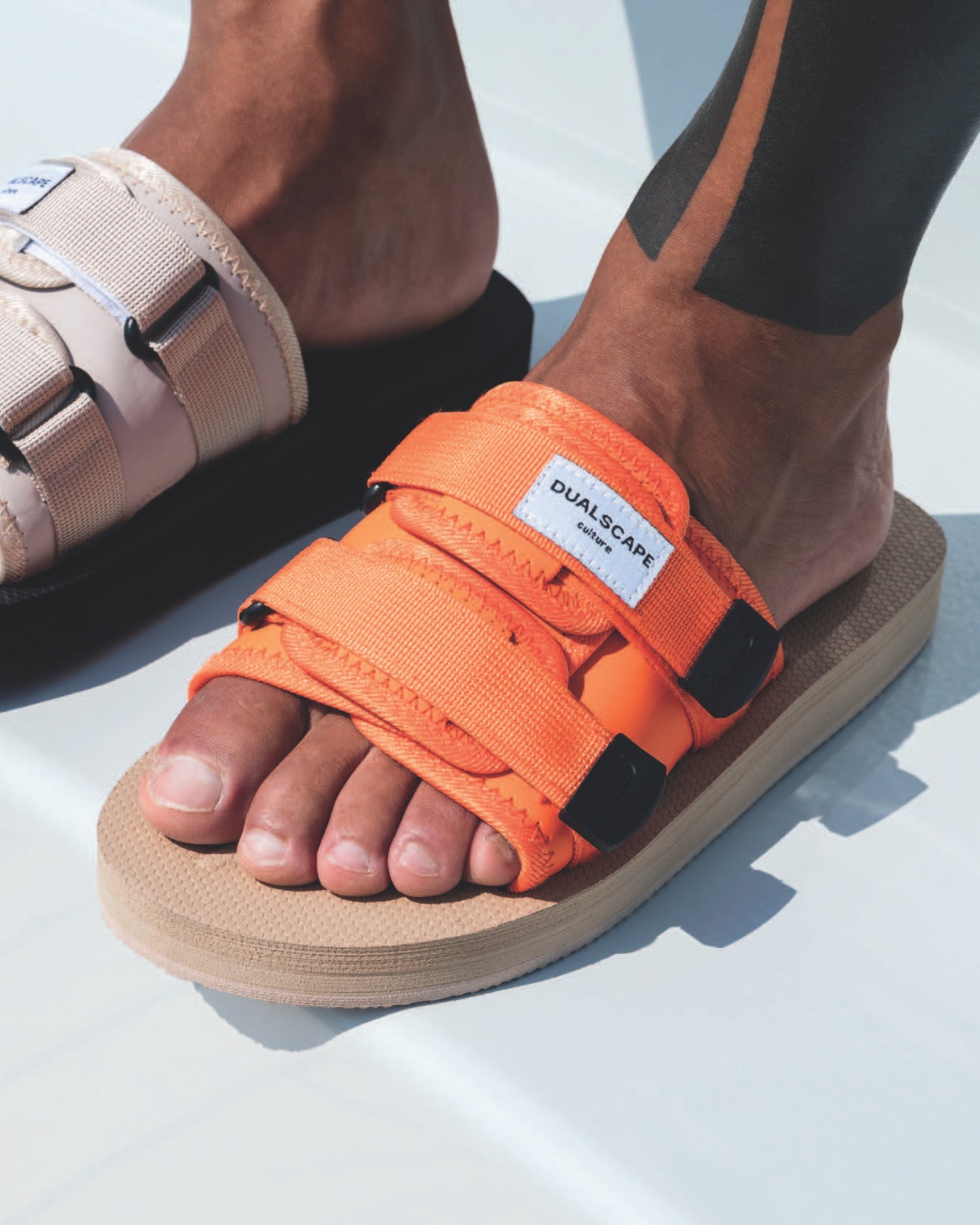 Dualscape Sandali DC-C06-ARANCIO - SanShopLuxury - 2025, 35/36, 39/40, 41/42, 43/44, 45/46, Arancione, Beachwear, Calzature, Dualscape, New, Primavera/Estate, Sandali, SS25, Stellato, Uomo