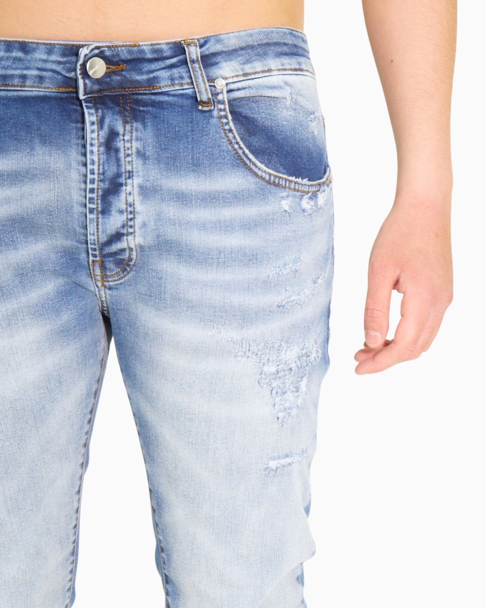 Gavensemble Jeans SS25-JEANS710 - SanShopLuxury - 2025, 44, 46, 48, 50, 52, 54, Abbigliamento, Blu, Gavensemble, Idoneo, Jeans, New, Primavera/Estate, SS25, Uomo