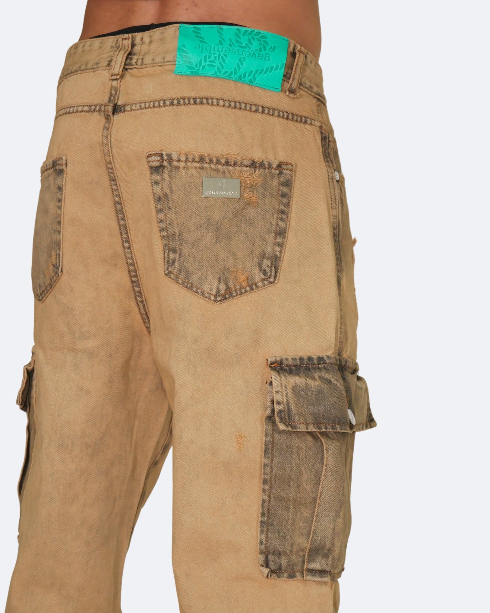 Gavensemble Jeans BAGGY20 - SanShopLuxury - 2024, 44, 46, 48, 50, 52, 54, Abbigliamento, Autunno/Inverno, Beige, Continuativo, FW24, Gavensemble, Idoneo, Jeans, Outlet, Primavera/Estate, Uomo