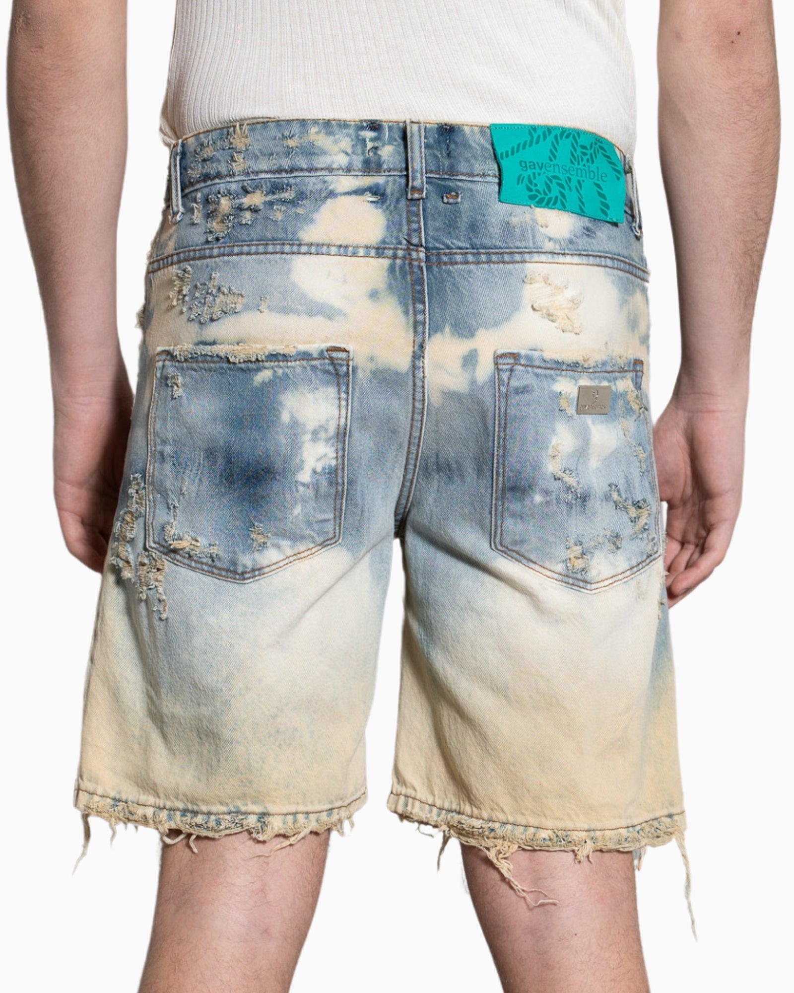 Gavensemble Short SS25-SHORT600 - SanShopLuxury - 2025, 44, 46, 48, 50, 52, 54, Abbigliamento, Blu, Gavensemble, Idoneo, jeans, New, Primavera/Estate, Short, SS25, Uomo