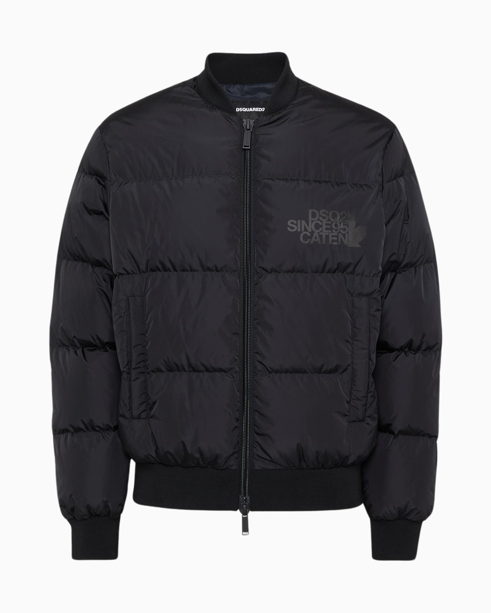 Inverno, Dsquared2, FW25, Giubbino, Idoneo, Nero, New, Uomo