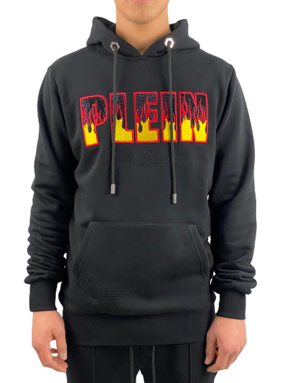 Philipp Plein Felpa CMJB2119/PJO002N02 - SanShopLuxury - -50%, 2020, Abbigliamento, Autunno/Inverno, Con Cappuccio, Felpa, FW20, Nero, Outlet, Philipp Plein, Ultimo, Uomo, XL