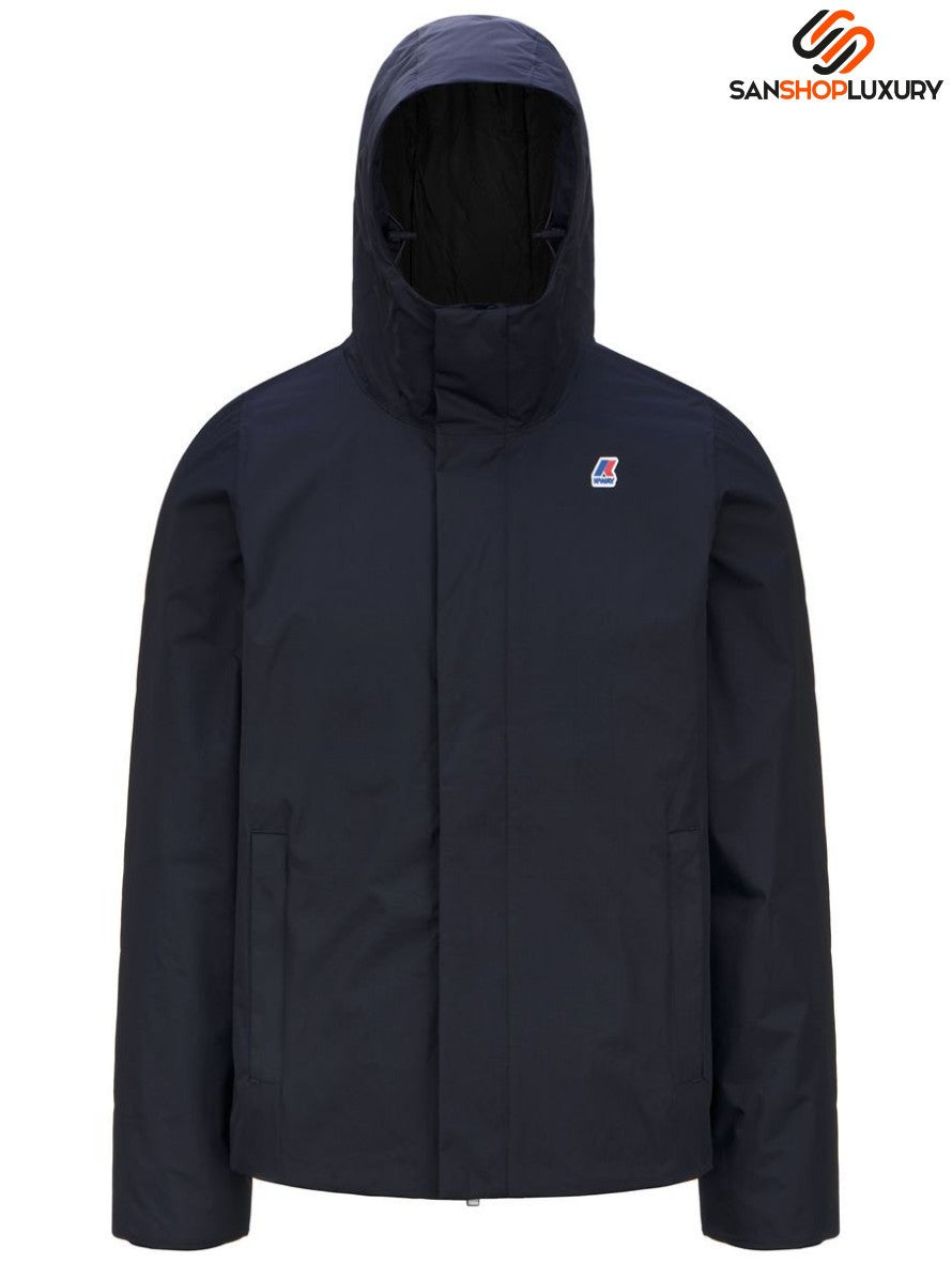 K-Way Giubbino K61148W - SanShopLuxury - -50%, 2021, Abbigliamento, Autunno/Inverno, Blu, FW21, Giubbino, K-Way, L, M, Nero, Outlet, Uomo, XL, XXL