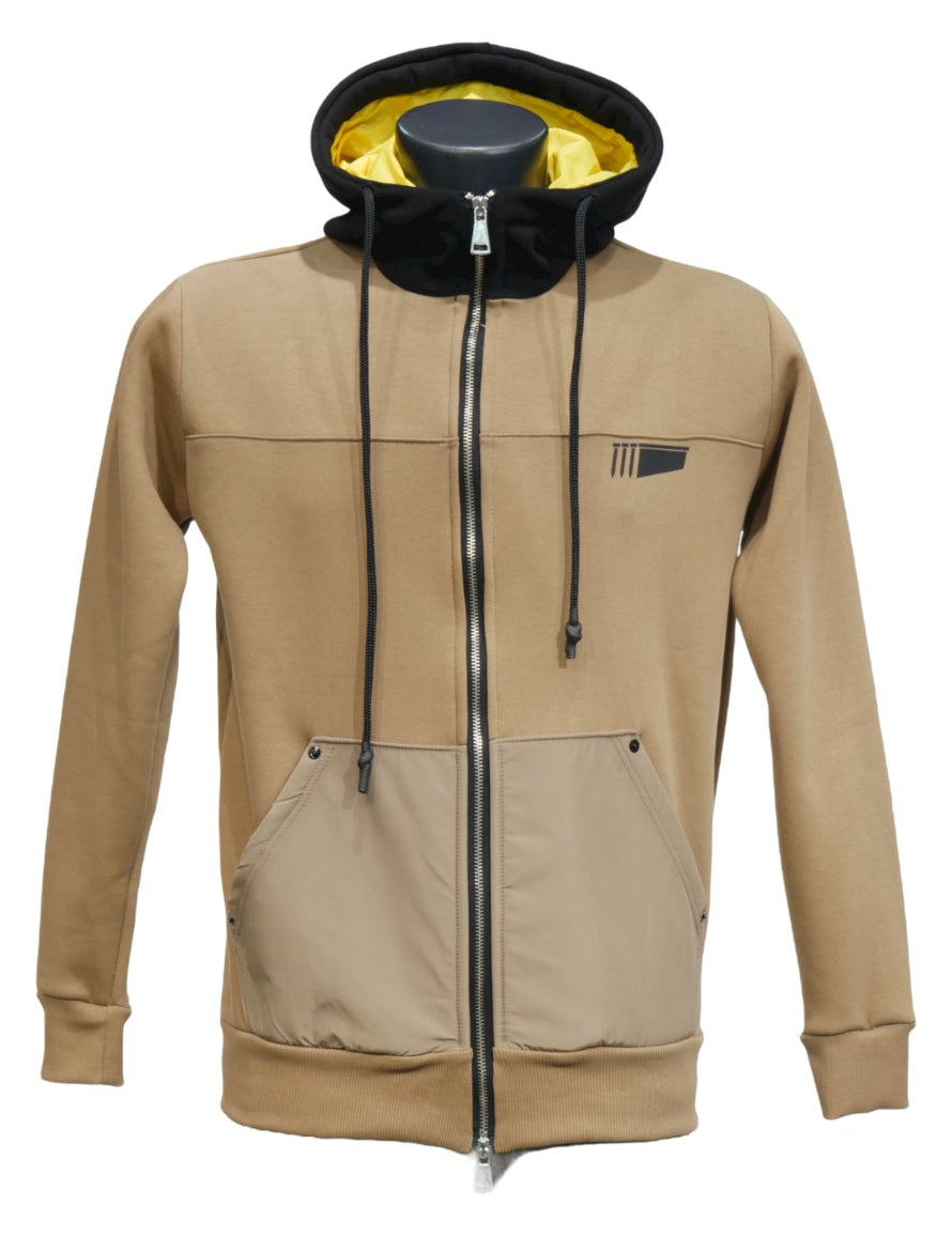 Inverno, Camel, Chiodi Milano, Felpa, FW22, L, M, Marrone, Nero, Outlet, S, Uomo, XL, XXL, XXXL