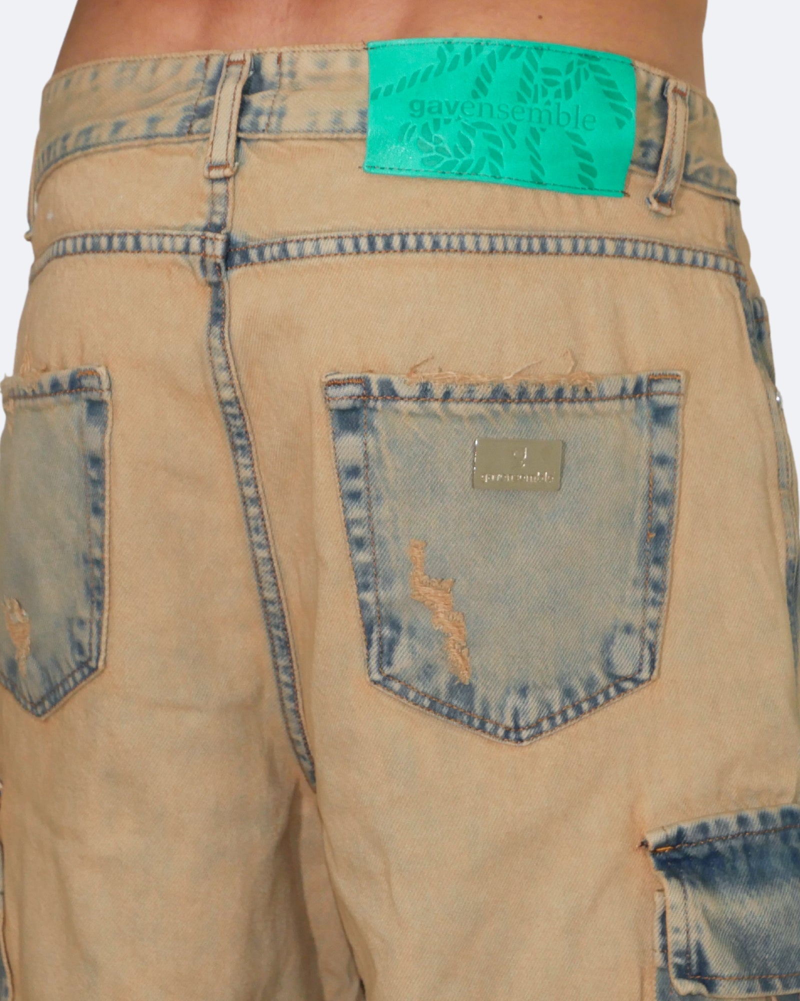 Gavensemble Jeans BAGGY10 - SanShopLuxury - 2024, 44, 46, 48, 50, 52, 54, Abbigliamento, Autunno/Inverno, Beige, Continuativo, FW24, Gavensemble, Idoneo, Jeans, Outlet, Primavera/Estate, Uomo