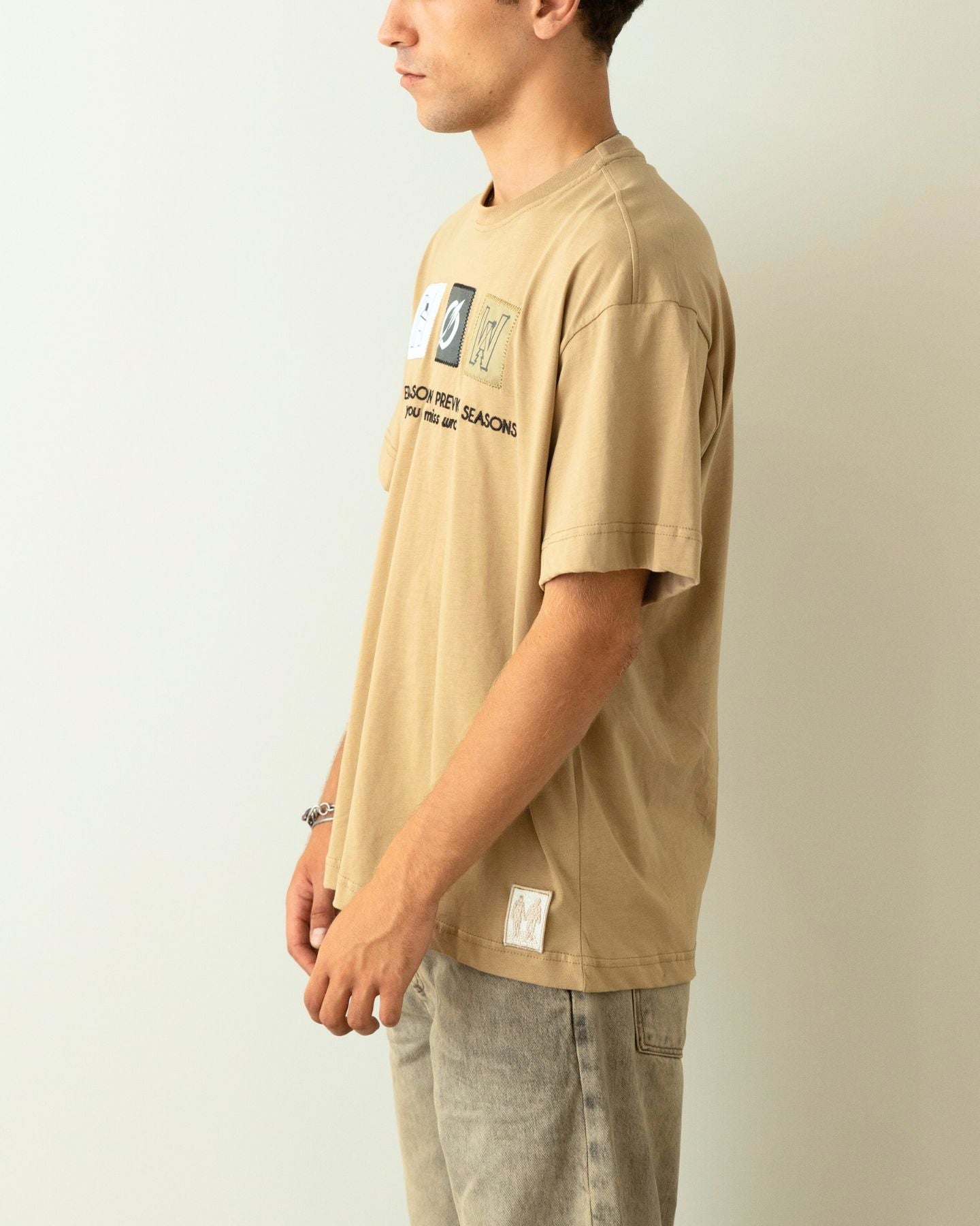 Gavensemble T-Shirt TEE30-BG - SanShopLuxury - 2024, Abbigliamento, Autunno/Inverno, Beige, Continuativo, FW24, Gavensemble, Idoneo, L, M, Outlet, Primavera/Estate, S, T-Shirt, Uomo, XL, XXL