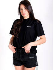 T-Shirt Off-White OWAA049C99JER0011001 - SanShopLuxury - Abbigliamento, Autunno/Inverno, Carry Over, Continuativo, Donna, Idoneo, L, M, Nero, New, Off-White, Primavera/Estate, T-Shirt, XL