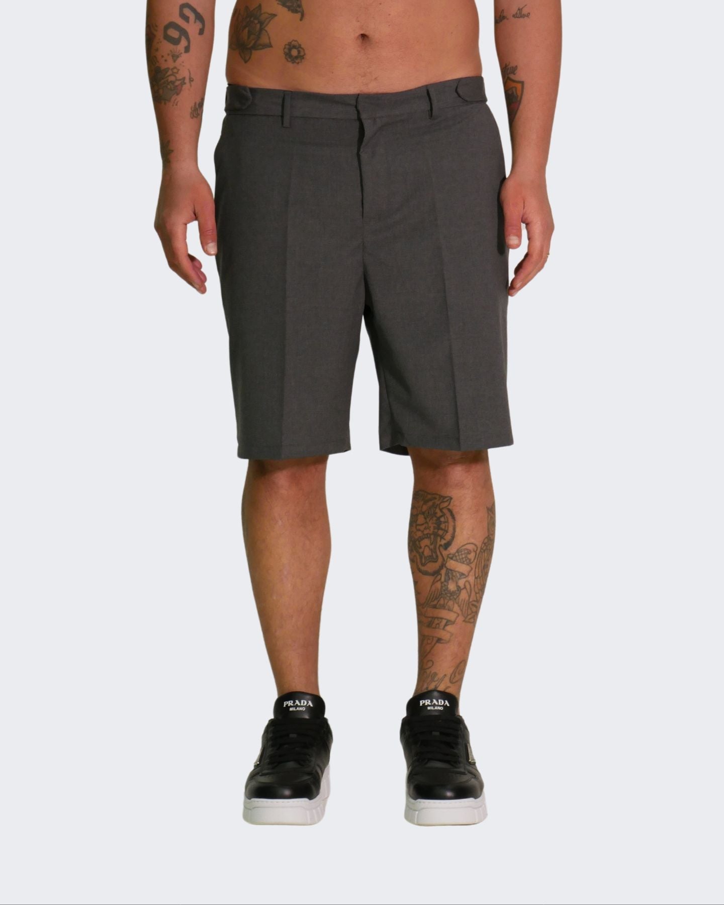 Chiodi Milano Short 0255-GRIGIO