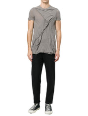 Rick Owens Drkshdw T-Shirt DU17F2184 B - SanShopLuxury - -70%, 2017, Abbigliamento, Autunno/Inverno, FW17, Grigio, L, M, Nero, Outlet, Rick Owens Drkshdw, S, T-Shirt, Uomo, XL