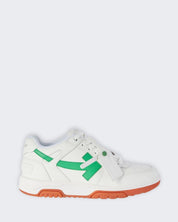 Off-White Sneakers OMIA189S24LEA001 0155 - SanShopLuxury - 2024, 40, 41, 43, 44, Autunno/Inverno, Bianco, Bianco-Verde, Calzature, Carry Over, Continuativo, Idoneo, New, Off-White, Out of office, Primavera/Estate, Sneakers, Uomo