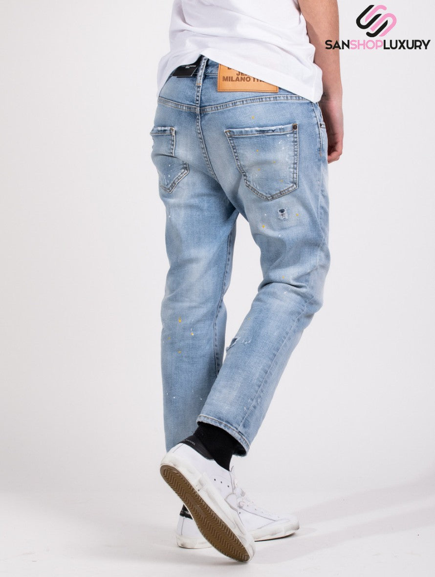 Dsquared2 Jeans S75LB0512 S30665 470 - SanShopLuxury - -50%, 2021, 40, 42, 46, Abbigliamento, Autunno/Inverno, Blu, Donna, Dsquared2, FW21, Jeans, Outlet