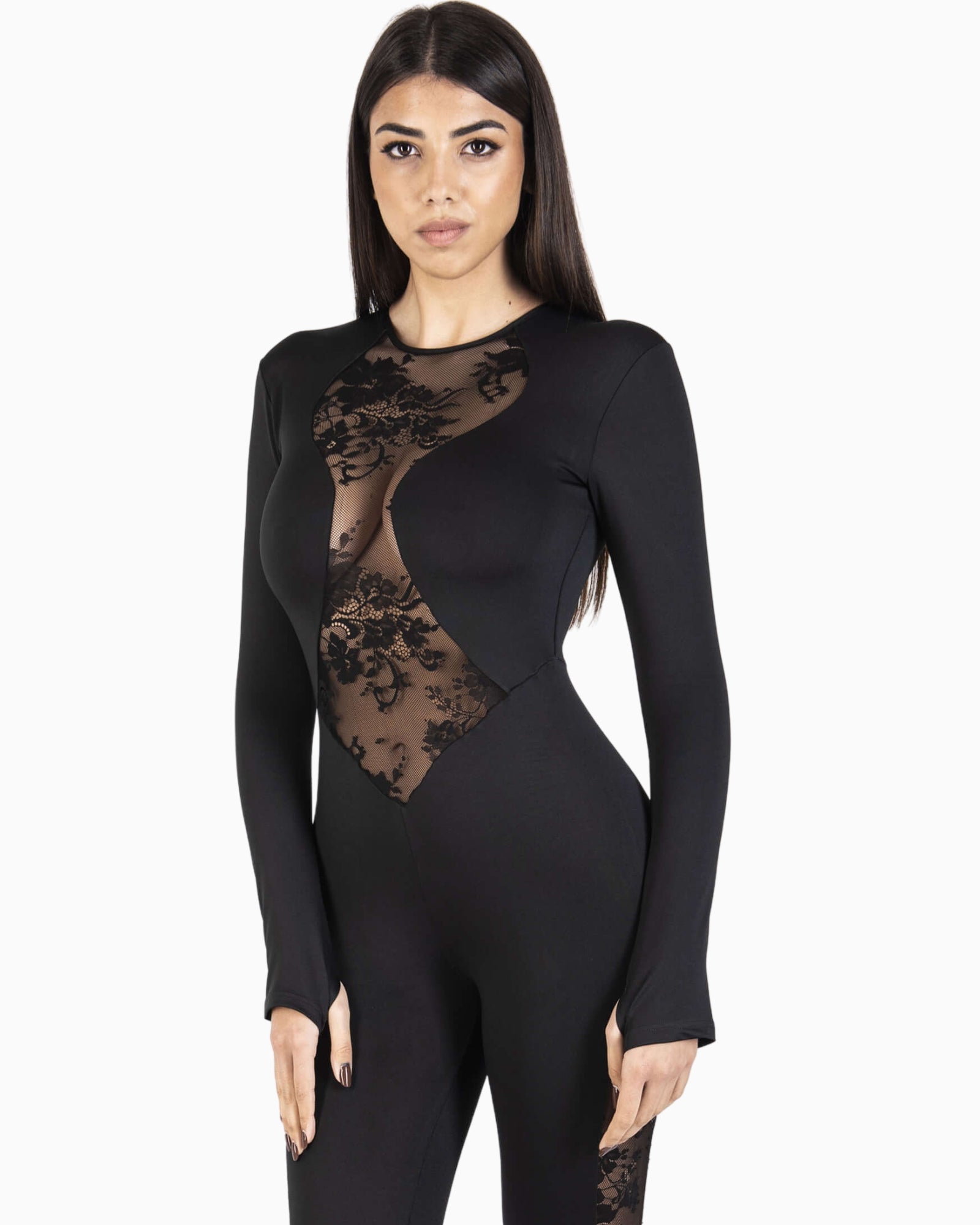 District Margherita Mazzei Tuta Intera WRL88-0407 - SanShopLuxury - 2025, 40, 42, 44, Abbigliamento, Autunno/Inverno, District Margherita Mazzei, Donna, FW25, Idoneo, Nero, New, Tuta Intera