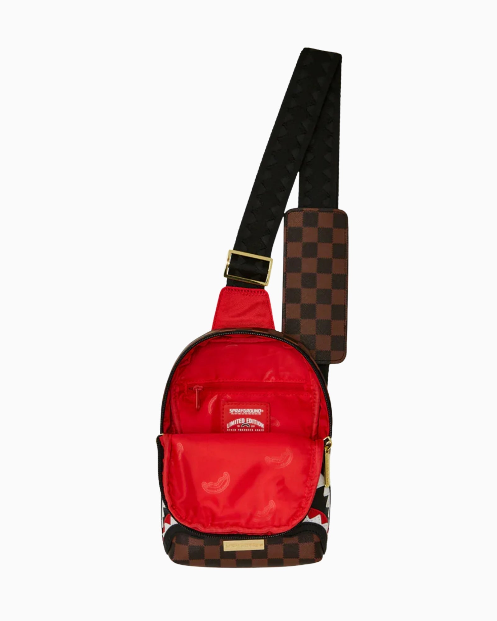 Sprayground Borsa a Tracolla 910B7819NSZ - SanShopLuxury - 2025, Accessori, Autunno/Inverno, Borsa a Tracolla, Continuativo, Donna, FW25, Marrone, New, Primavera/Estate, Sprayground, Stellato, Unica, UNISEX, Uomo, Valigeria