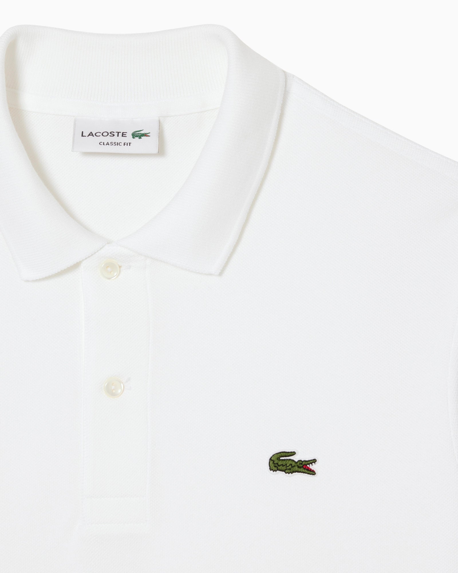 Lacoste T-Shirt Polo L1212/001 - SanShopLuxury - 2025, Abbigliamento, Bianco, L, Lacoste, M, New, Primavera/Estate, S, SS25, Stellato, T-Shirt Polo, Ultimo, Uomo, XL, XXL