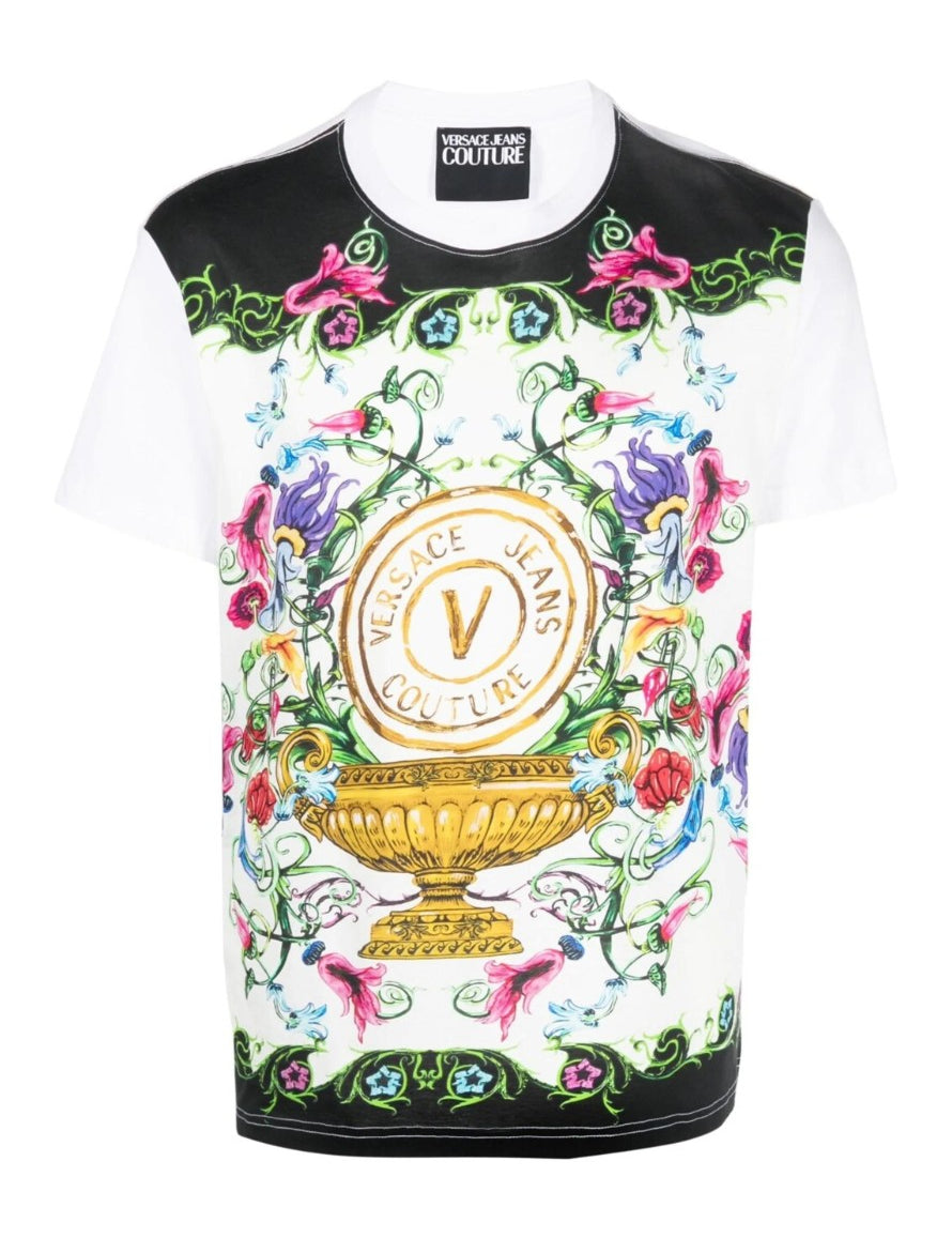 Estate, SS23, T-Shirt, Ultimo, Uomo, Versace Jeans Couture