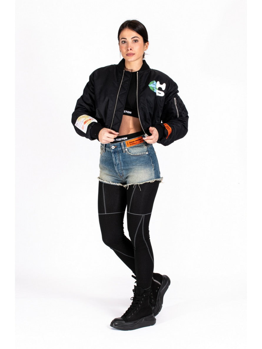 Heron Preston Short HWYC002F21DEN0014000 - SanShopLuxury - -50%, 2021, 38, 39, 44, Abbigliamento, Autunno/Inverno, Blu, Donna, FW21, Heron Preston, Outlet, Short
