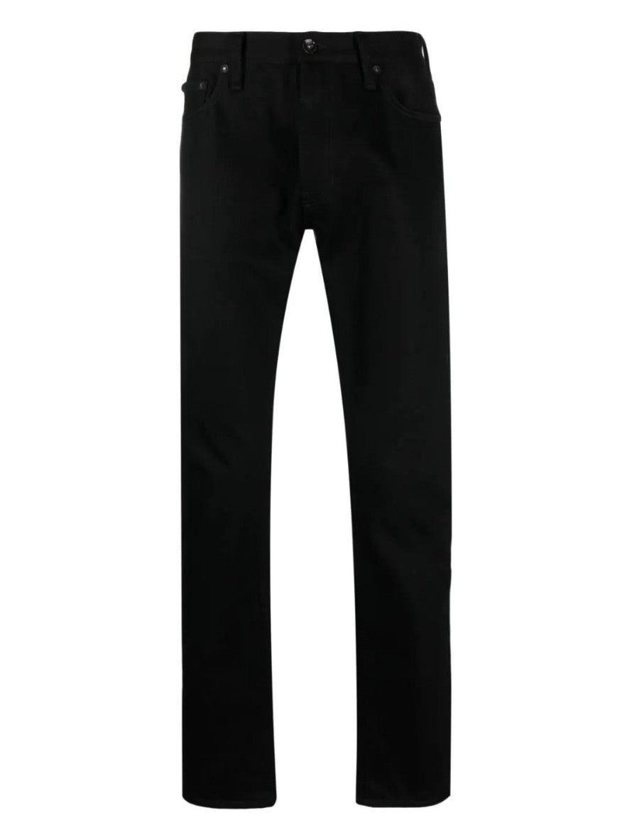 Off-White Jeans OMYA102C99DEN005 - SanShopLuxury - 44, 46, 50, 52, Abbigliamento, Autunno/Inverno, Carry Over, Continuativo, Idoneo, Jeans, Nero, New, Off-White, Primavera/Estate, Uomo