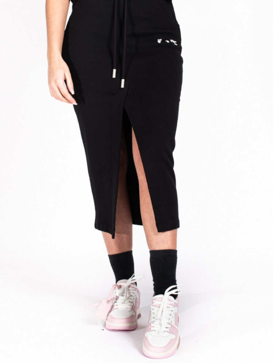 Off-White Gonna OWCK001F21JER0011001 - SanShopLuxury - -50%, 2021, Abbigliamento, Autunno/Inverno, Donna, FW21, Gonna, M, Nero, Off-White, Outlet, S, XS