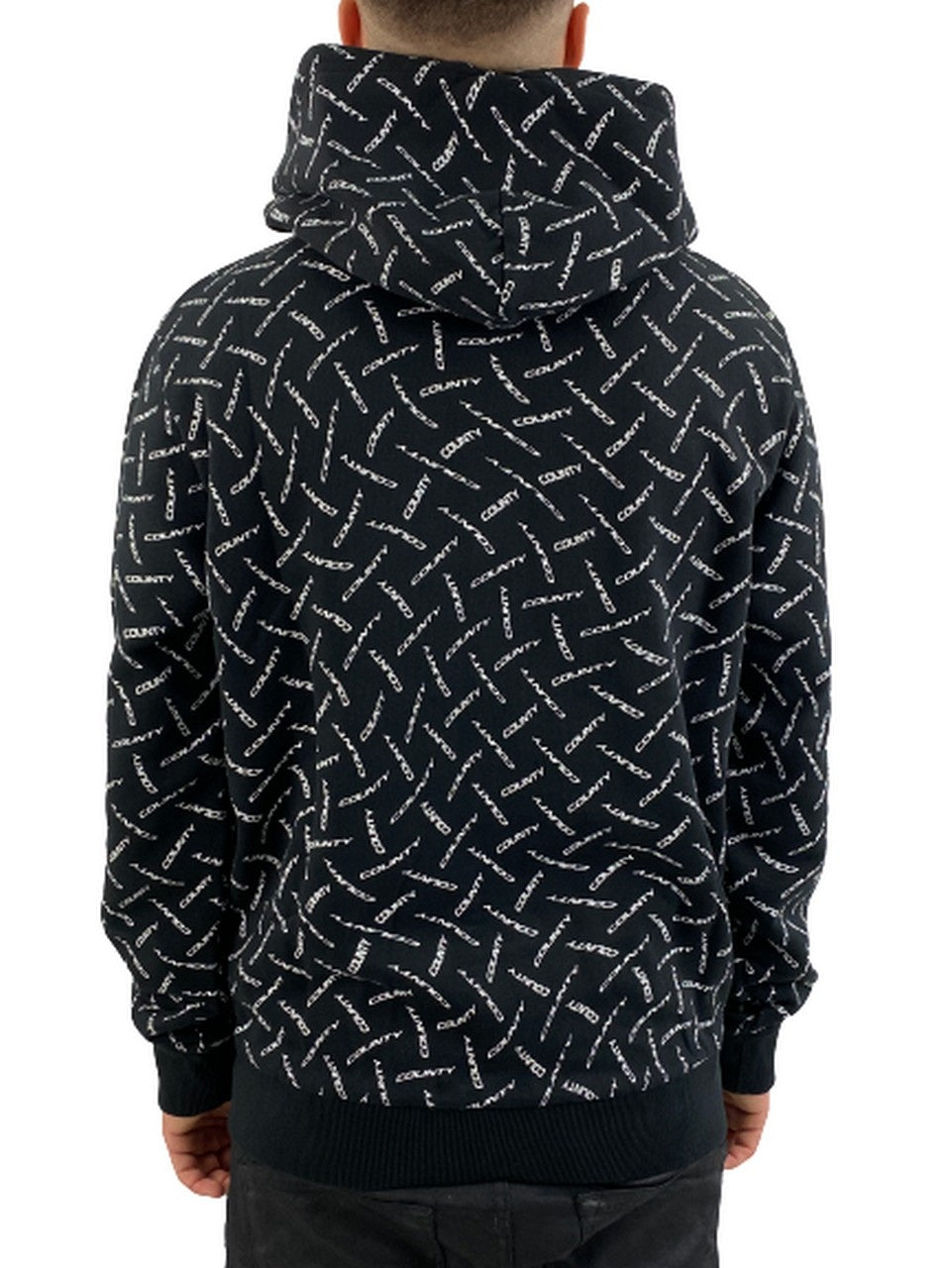 Marcelo Burlon Felpa CMBE001F20FLE003 - SanShopLuxury - -50%, 2020, Abbigliamento, Autunno/Inverno, Con Cappuccio, Felpa, FW20, M, Marcelo Burlon, Nero, Outlet, S, Uomo, XL