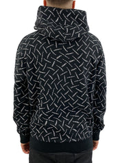 Marcelo Burlon Felpa CMBE001F20FLE003 - SanShopLuxury - -50%, 2020, Abbigliamento, Autunno/Inverno, Con Cappuccio, Felpa, FW20, M, Marcelo Burlon, Nero, Outlet, S, Uomo, XL