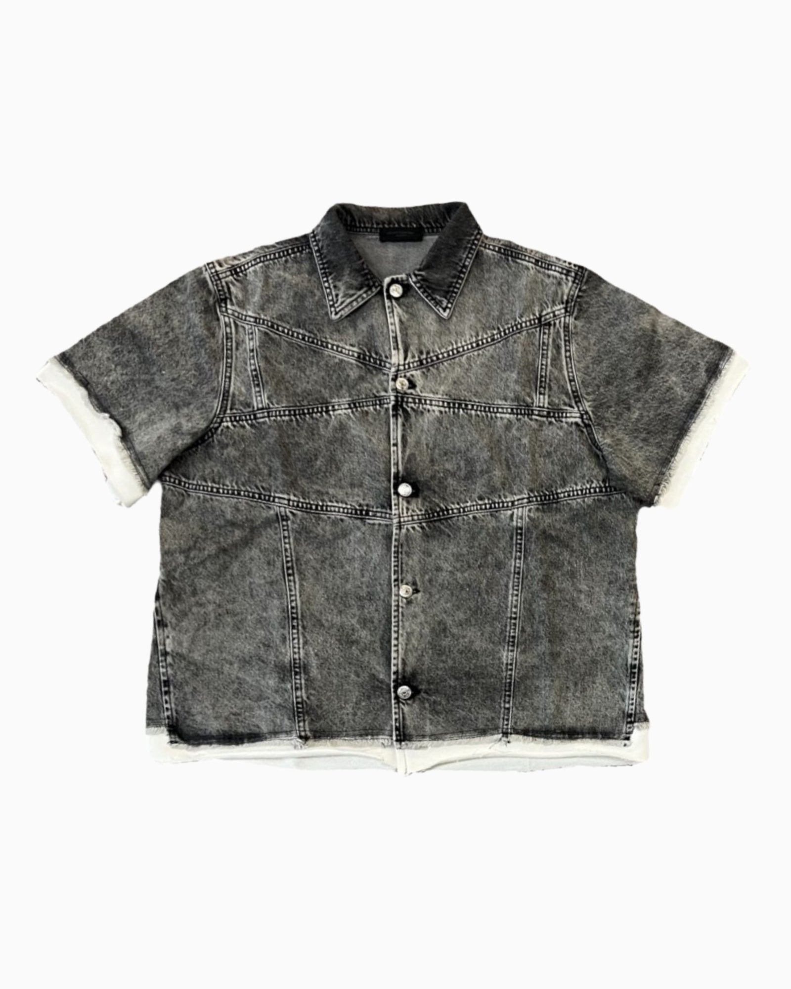 Donotconform Coordinato SS25-SHIRT2070-SHORT2070 - SanShopLuxury - 2025, Abbigliamento, Coordinato, Donotconform, Grigio, Idoneo, L, M, New, Primavera/Estate, S, SS25, Uomo, XL, XXL