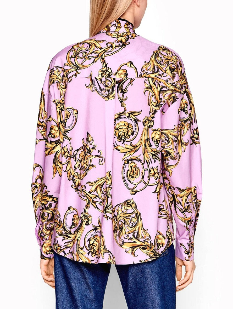 Versace Jeans Couture Camicie 72HAL2A7 - SanShopLuxury - 2022, 38, Abbigliamento, Camicie, Donna, Outlet, Primavera/Estate, Rosa, SS22, Ultimo, Versace Jeans Couture