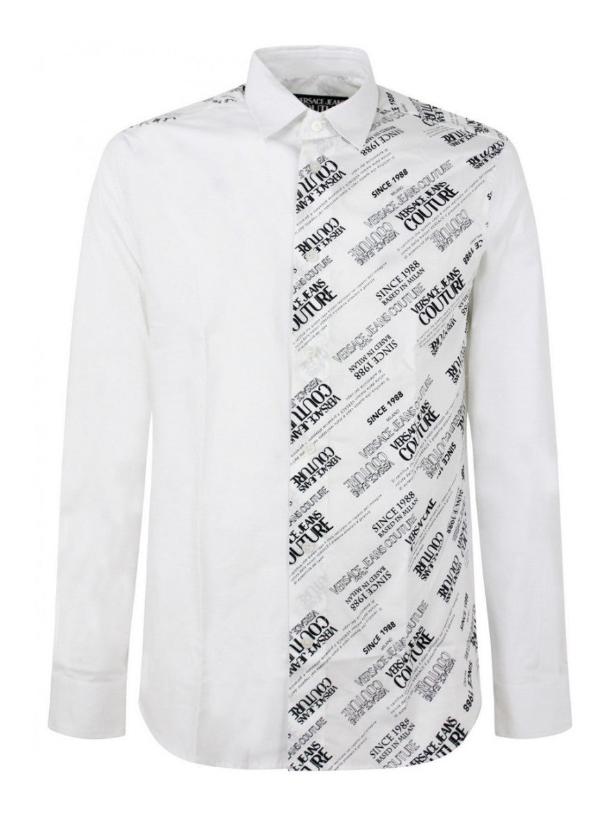 Versace Jeans Couture Camicie 71GAL2R2 NS004 - SanShopLuxury - -50%, 2021, 48, Abbigliamento, Autunno/Inverno, Bianco, Camicie, FW21, Nero, Outlet, Uomo, Versace Jeans Couture