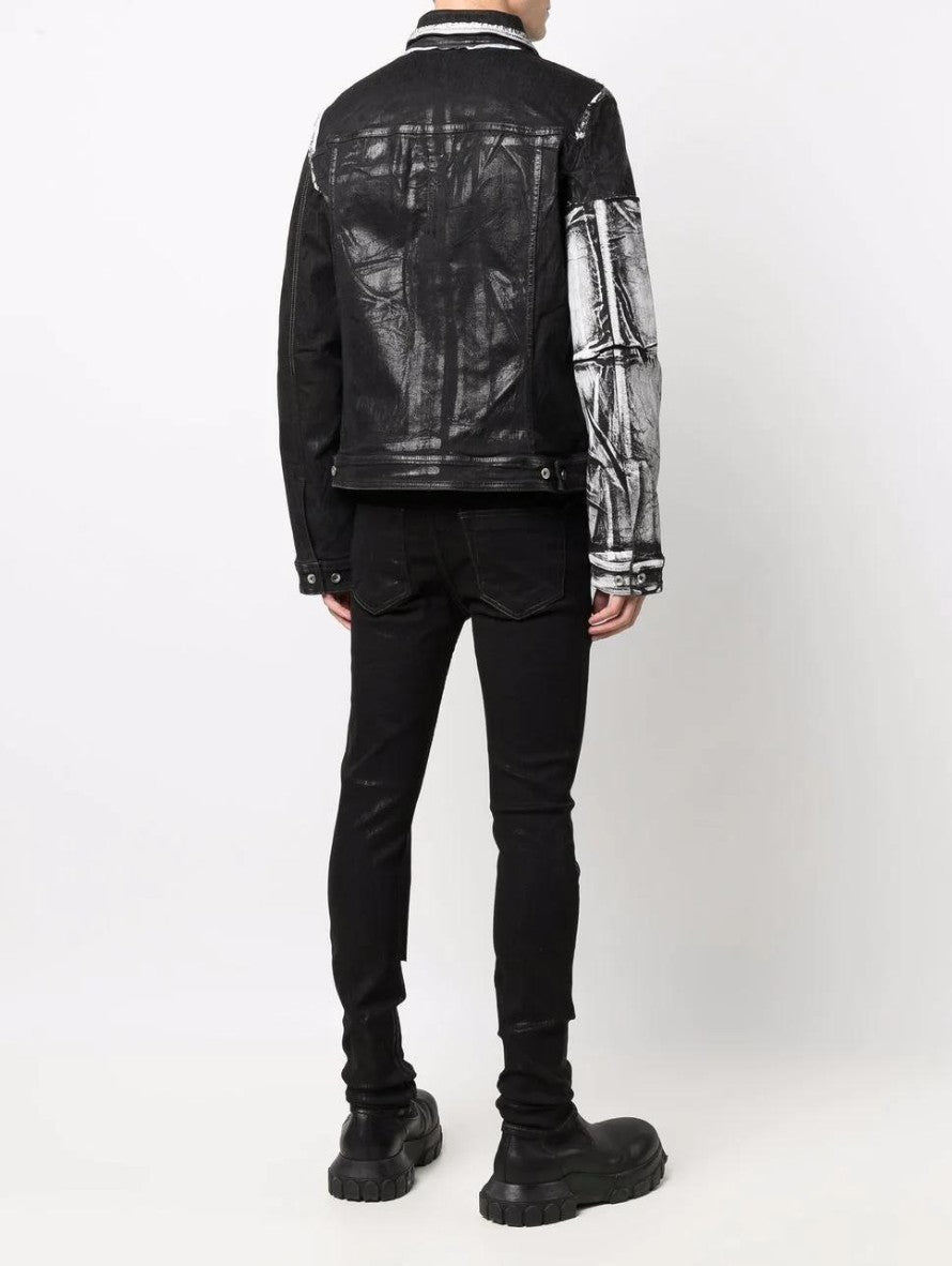 Rick Owens Drkshdw Giubbino DU02A3755 SCOMW1 101 - SanShopLuxury - -50%, 2021, Abbigliamento, Autunno/Inverno, FW21, Giacca, Giubbino, L, M, Nero, Outlet, Rick Owens Drkshdw, Ultimo, Uomo