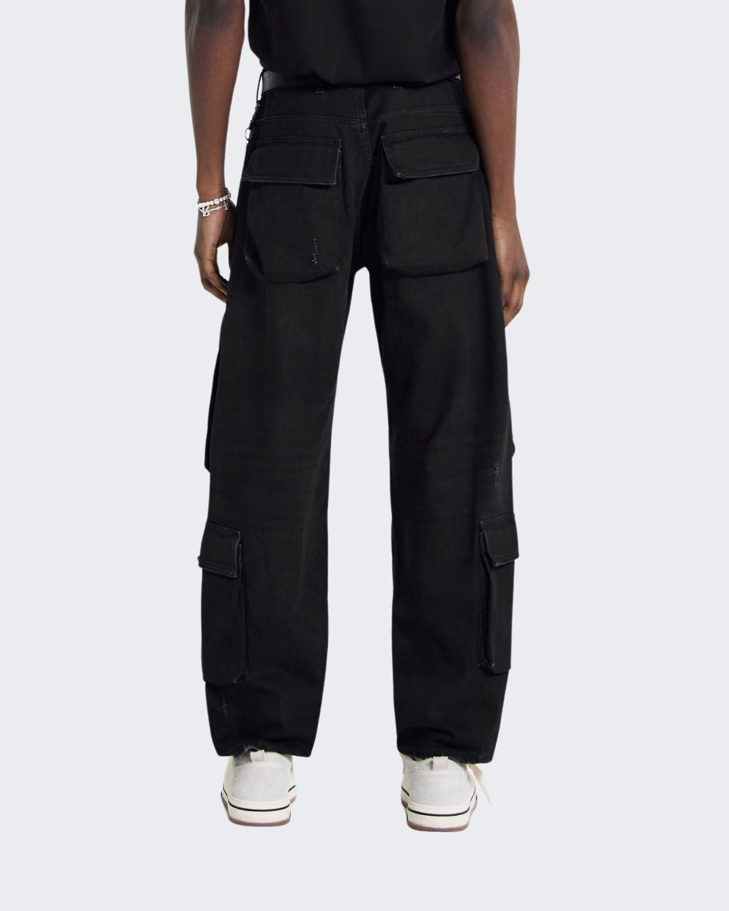 Represent Jeans MLM6090/01 - SanShopLuxury - 44, 46, 47, 48, 50, Abbigliamento, Autunno/Inverno, Cargo, Carry Over, Continuativo, Idoneo, Jeans, Nero, New, Primavera/Estate, Represent, Uomo