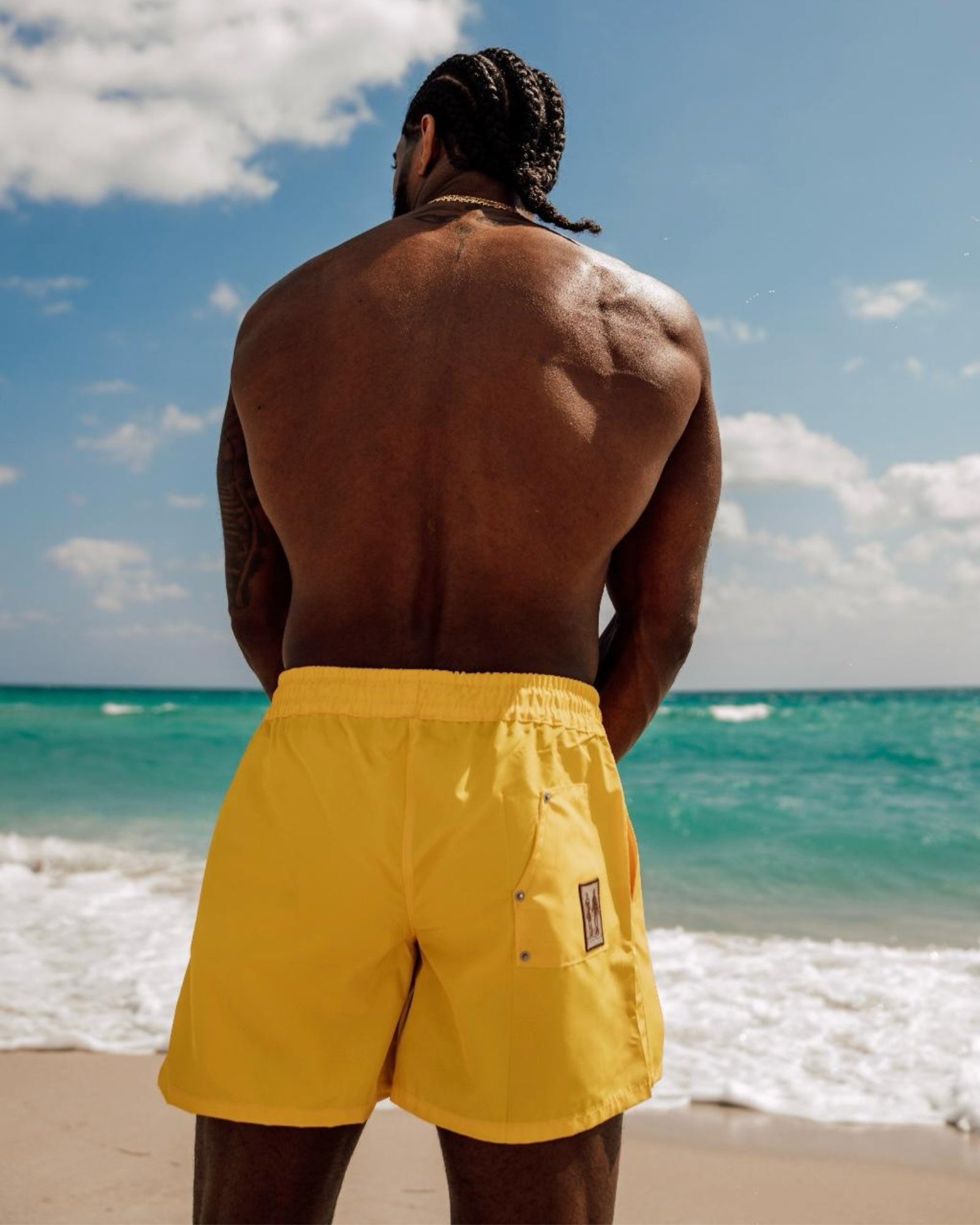 Gavensemble Costume SS25-BEACH10-G - SanShopLuxury - 2025, Abbigliamento, Beachwear, Costume, Gavensemble, Giallo, Idoneo, L, M, New, Primavera/Estate, S, SS25, Uomo, XL, XXL