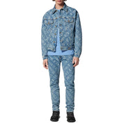 Versace Jeans Couture Giubbino 75GAS400 DW054 - SanShopLuxury - 2023, 46, 48, 50, 52, Abbigliamento, Autunno/Inverno, Blu, FW23, Giubbino, Idoneo, jeans, Outlet, Uomo, Versace Jeans Couture