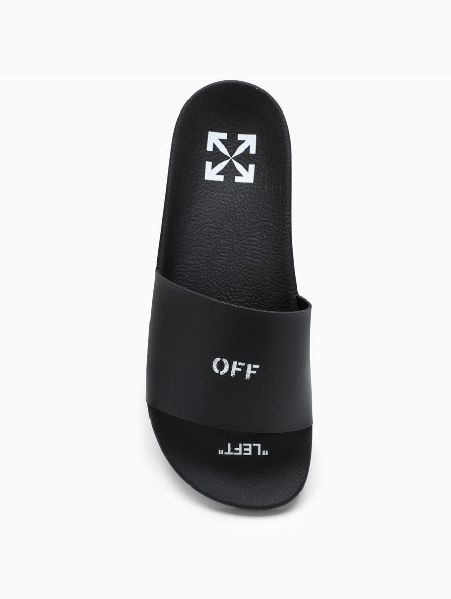 Off-White Sandali OWIC004S22MAT001 1000 - SanShopLuxury - 36, 37, 41, Beachwear, Calzature, Carry Over, Donna, Idoneo, Nero, New, Off-White, Primavera/Estate, Sandali