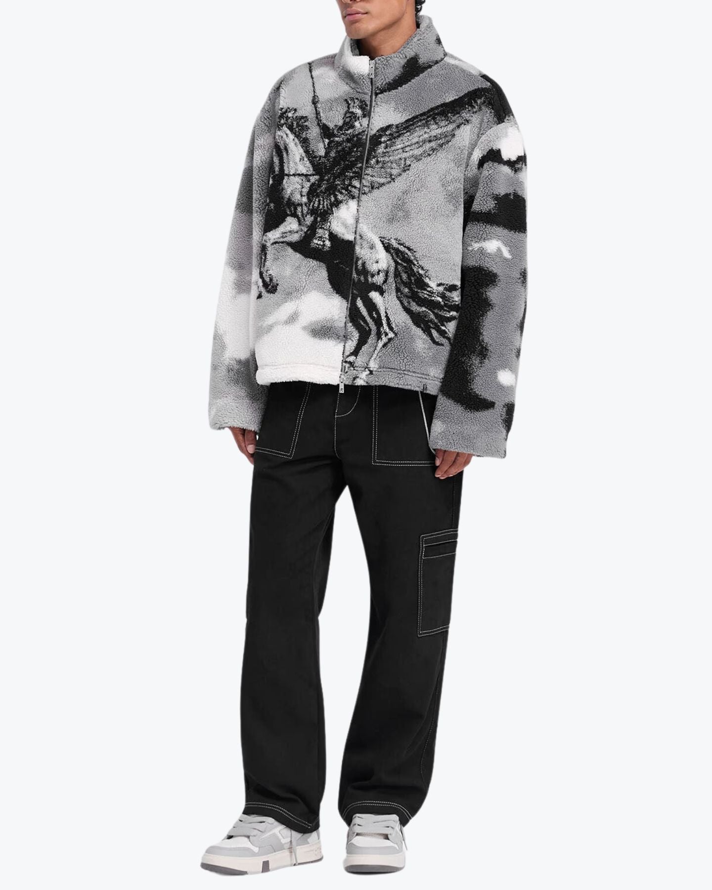 Represent Giubbino MLM1026 286 - SanShopLuxury - 2024, Abbigliamento, Autunno/Inverno, FW24, Giubbino, Idoneo, L, M, Nero, Outlet, Represent, S, Ultimo, Uomo, XL, XXL