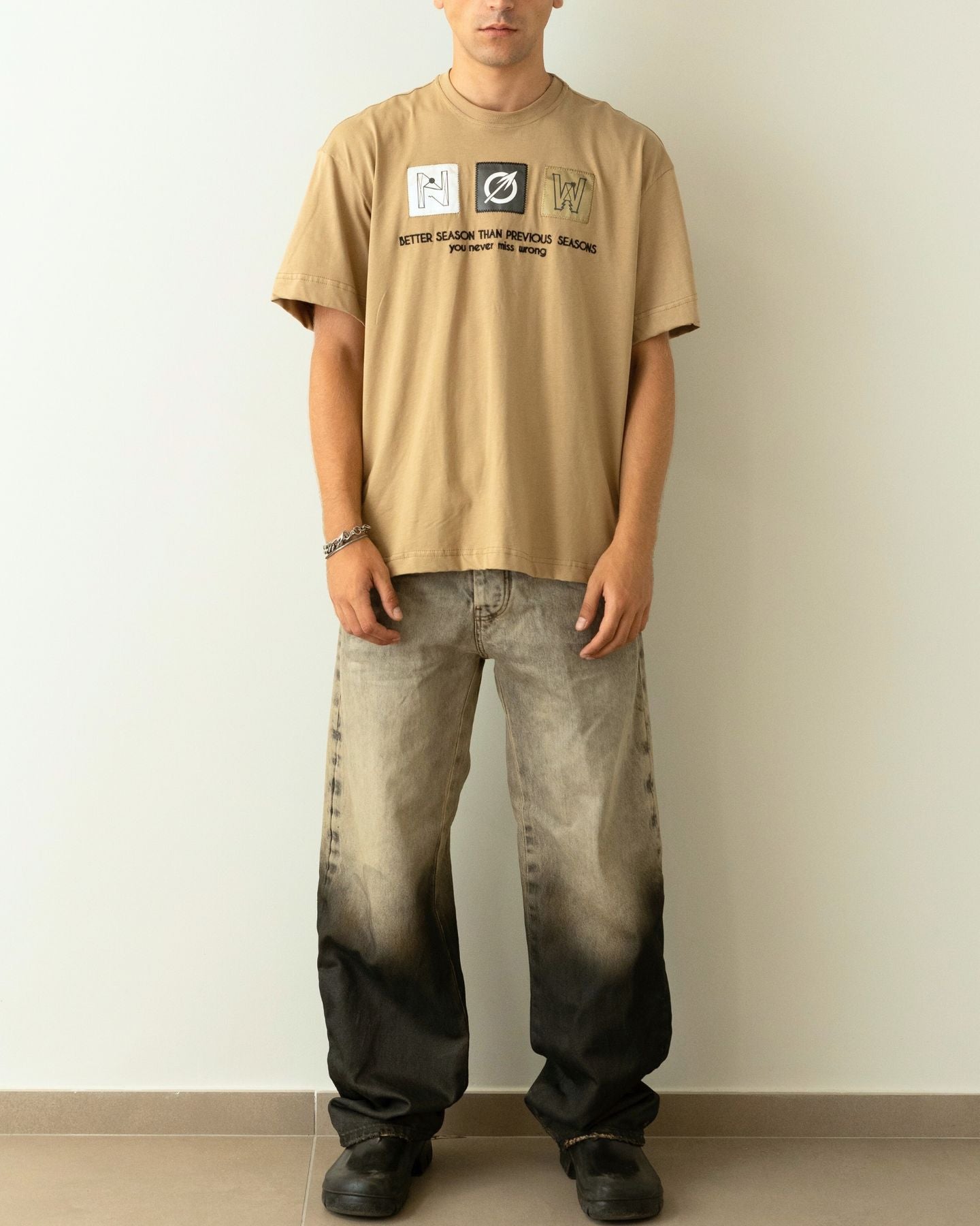 Gavensemble T-Shirt TEE30-BG - SanShopLuxury - 2024, Abbigliamento, Autunno/Inverno, Beige, Continuativo, FW24, Gavensemble, Idoneo, L, M, Outlet, Primavera/Estate, S, T-Shirt, Uomo, XL, XXL