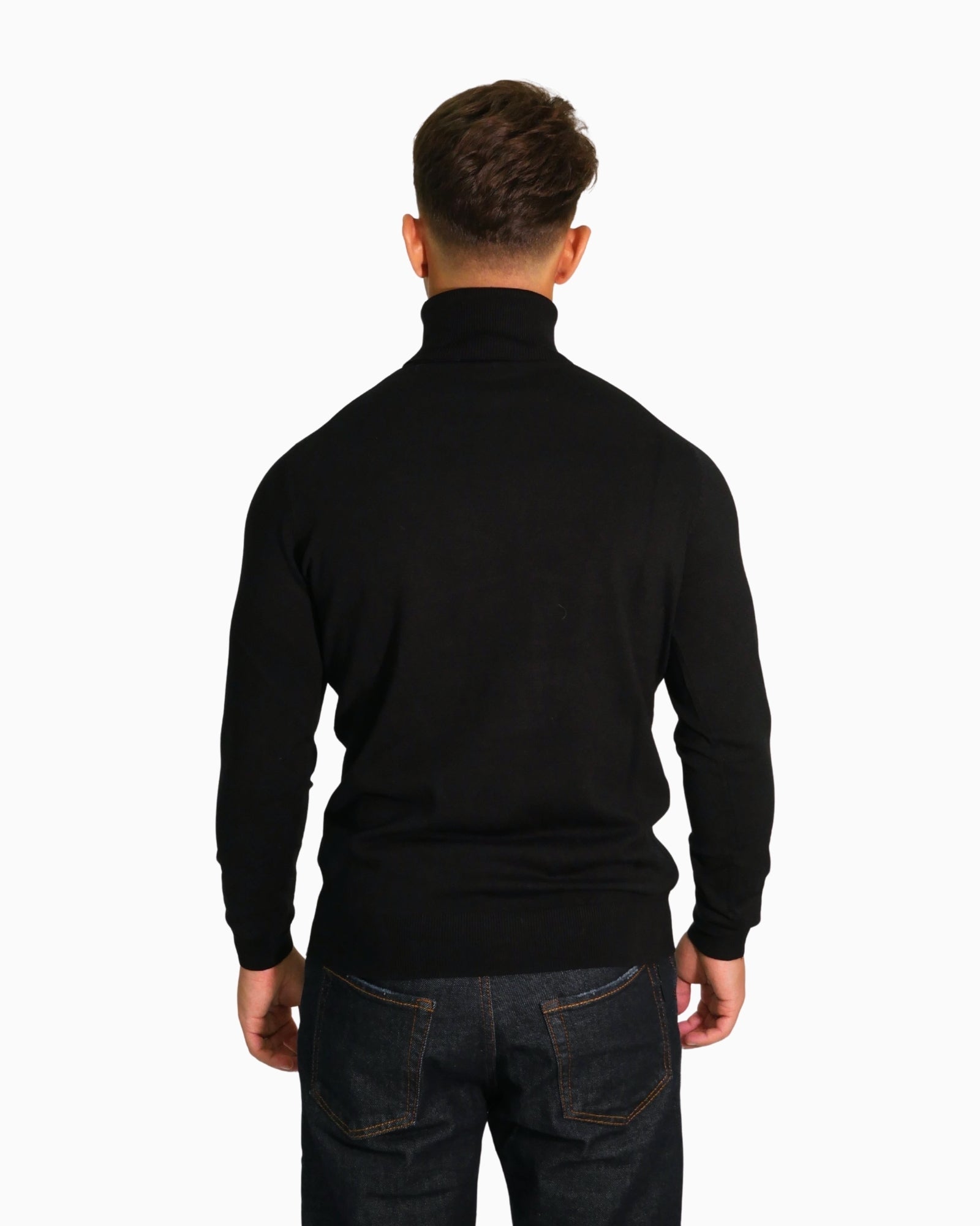 Why Not Brand Maglieria WNB15-NERO - SanShopLuxury - 2025, Abbigliamento, Autunno/Inverno, FW25, Idoneo, L, M, Maglieria, Nero, New, Uomo, Why Not Brand