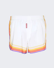 Dsquared2 Costume D7B675750 - SanShopLuxury - 2024, 46, 48, Abbigliamento, Beachwear, Bianco, Costume, Dsquared2, Idoneo, Outlet, Pantaloncino, Primavera/Estate, SS24, Uomo, Verde, Verde Smeraldo