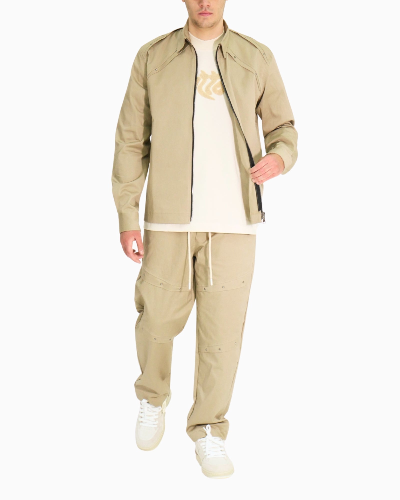 Stay Street T-Shirt T5020-BG - SanShopLuxury - 2025, Abbigliamento, Beige, Idoneo, L, M, New, Primavera/Estate, S, SS25, Stay Street, T-Shirt, Ultimo, Uomo, XL, XXL, XXXL