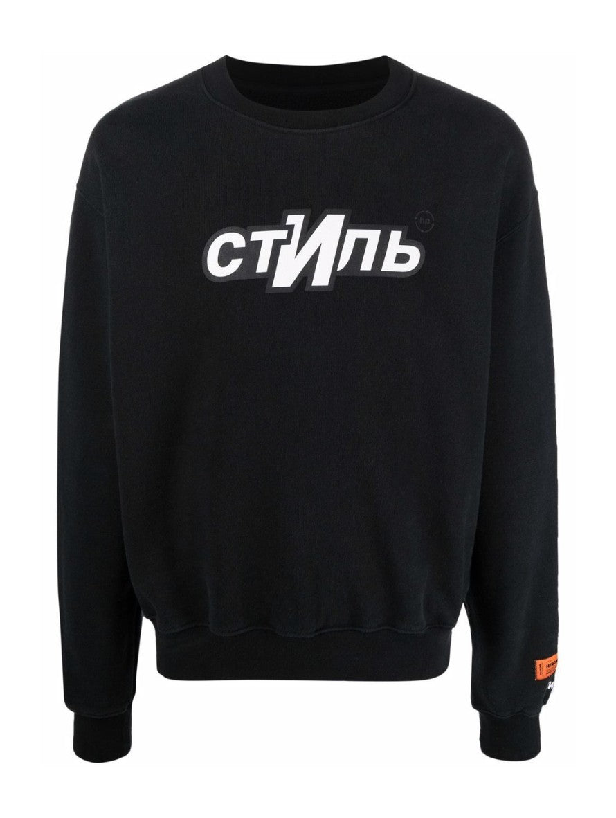 Heron Preston Felpa HMBA016F21JER0061001 - SanShopLuxury - -50%, 2021, Abbigliamento, Autunno/Inverno, Felpa, FW21, Heron Preston, L, M, Nero, Outlet, S, Uomo, XL, XXL