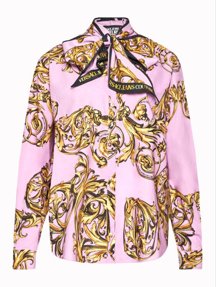 Versace Jeans Couture Camicie 72HAL2A7 - SanShopLuxury - 2022, 38, Abbigliamento, Camicie, Donna, Outlet, Primavera/Estate, Rosa, SS22, Ultimo, Versace Jeans Couture