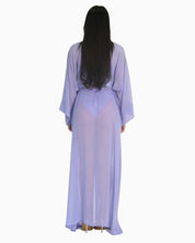 District Margherita Mazzei Copricostume 5WU73 0023 - SanShopLuxury - 2025, Abbigliamento, Beachwear, Celeste, Copricostume, District Margherita Mazzei, Donna, Idoneo, Kimono Lungo, New, Primavera/Estate, SS25, Ultimo, Unica