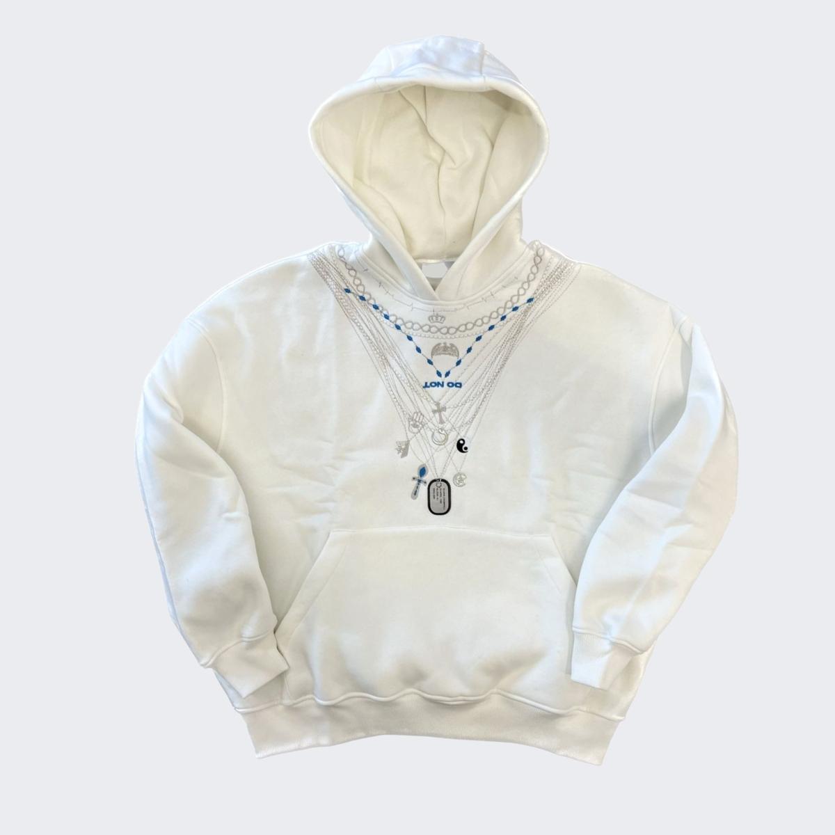 Donotconform Felpa SWEAT2029 - SanShopLuxury - 2023, Abbigliamento, Autunno/Inverno, Bianco, Con Cappuccio, Donotconform, Felpa, FW23, Idoneo, L, Nero, Outlet, S, Uomo, XXL