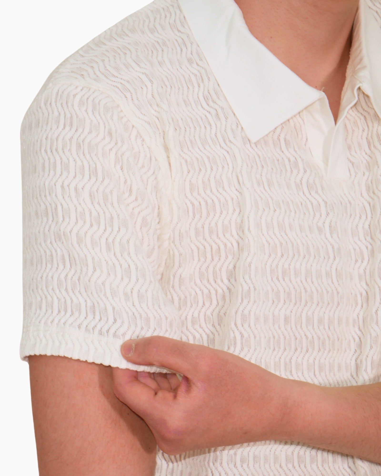 Brian Rush T-Shirt Polo FD203-MA330-PANNA